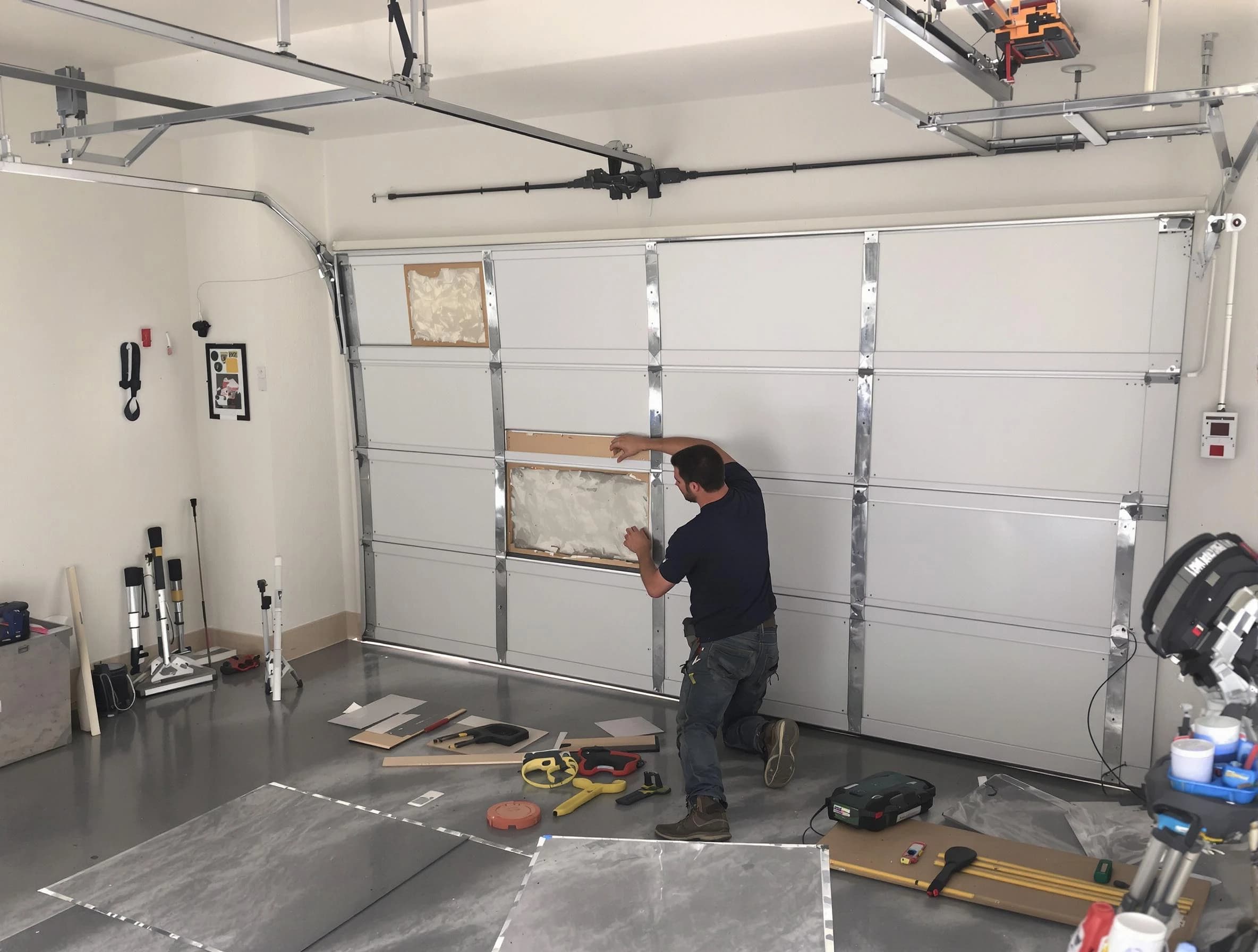 Garage Door Panel Repair in Birmingham