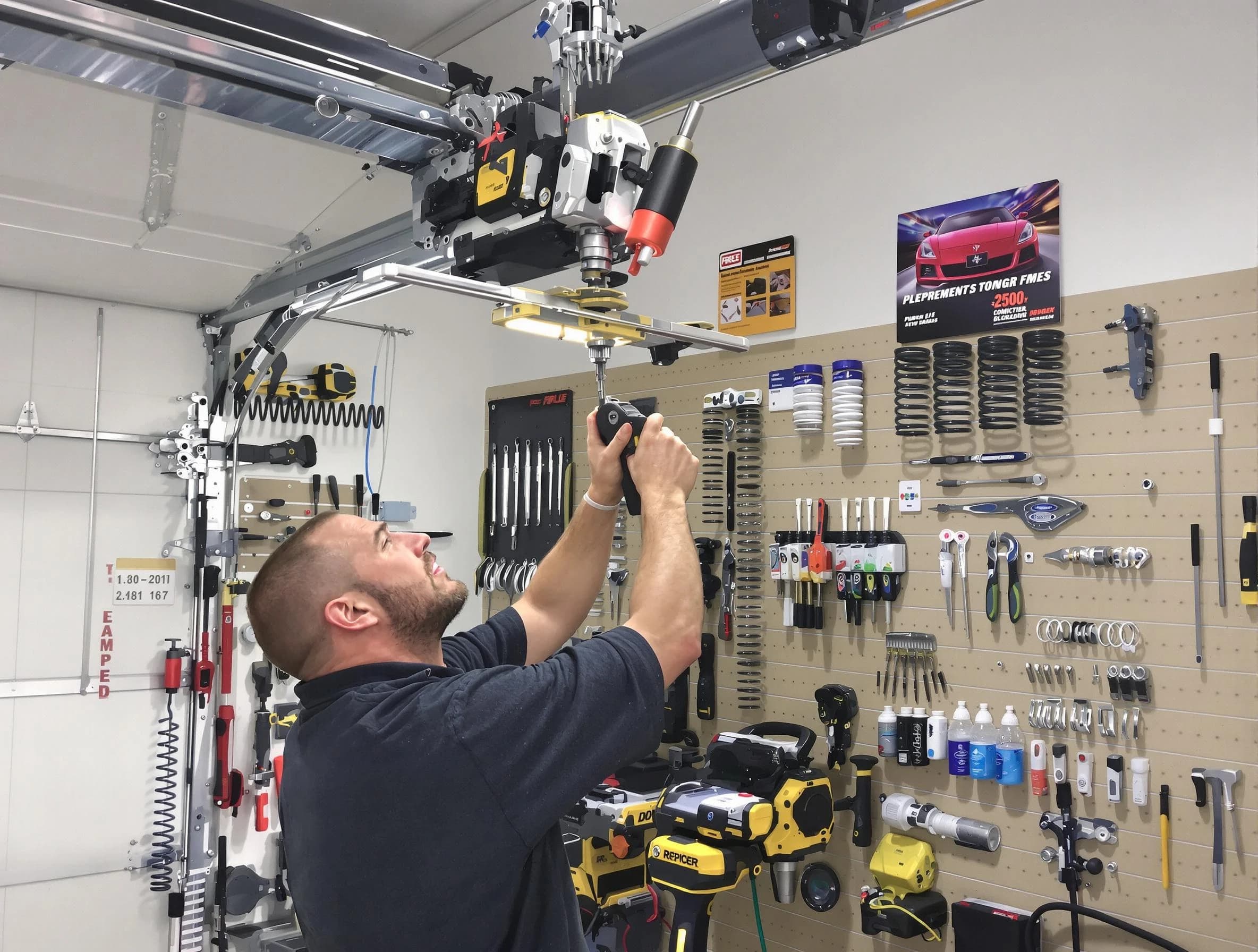 Garage Door Spring Repair in Birmingham