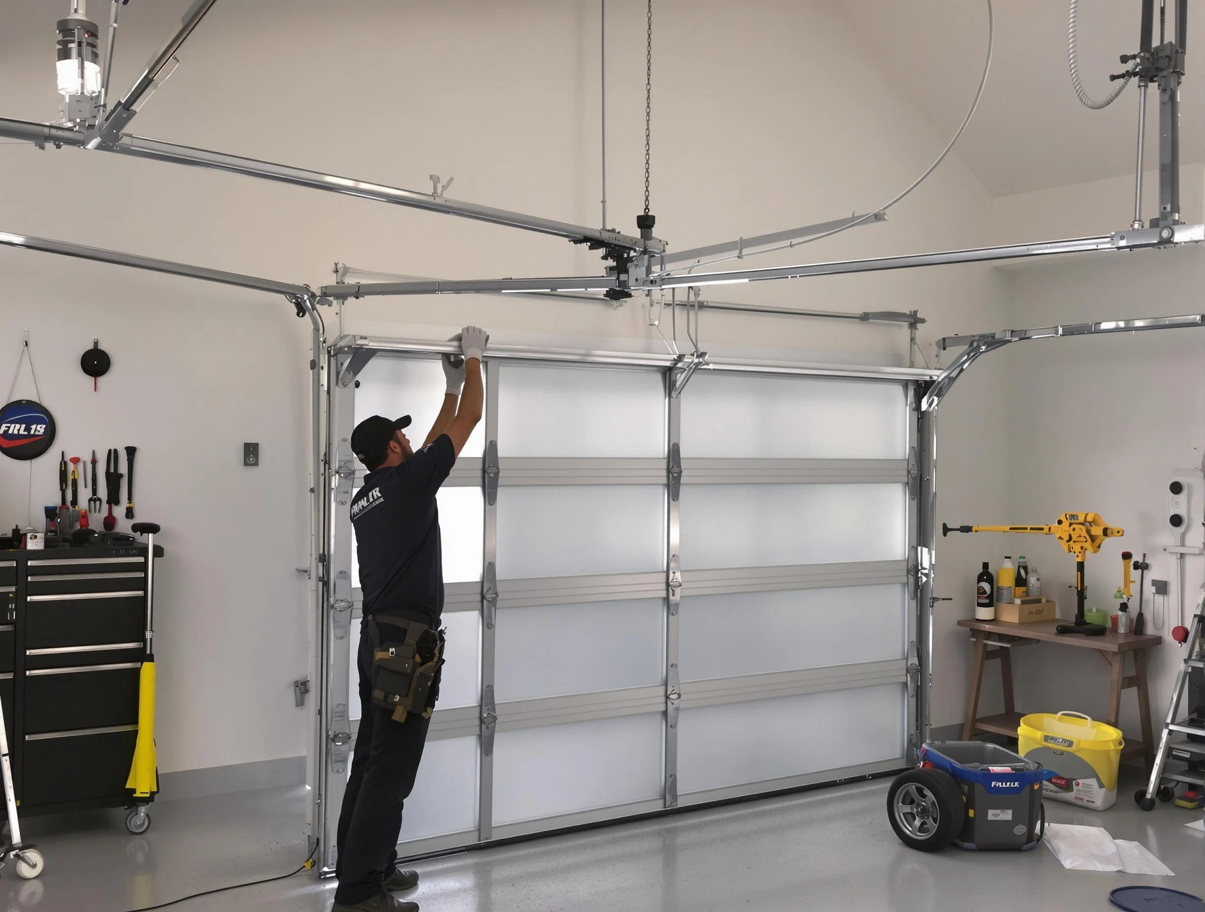 Birmingham Garage Door Repair certified team performing precision garage door installation in Birmingham