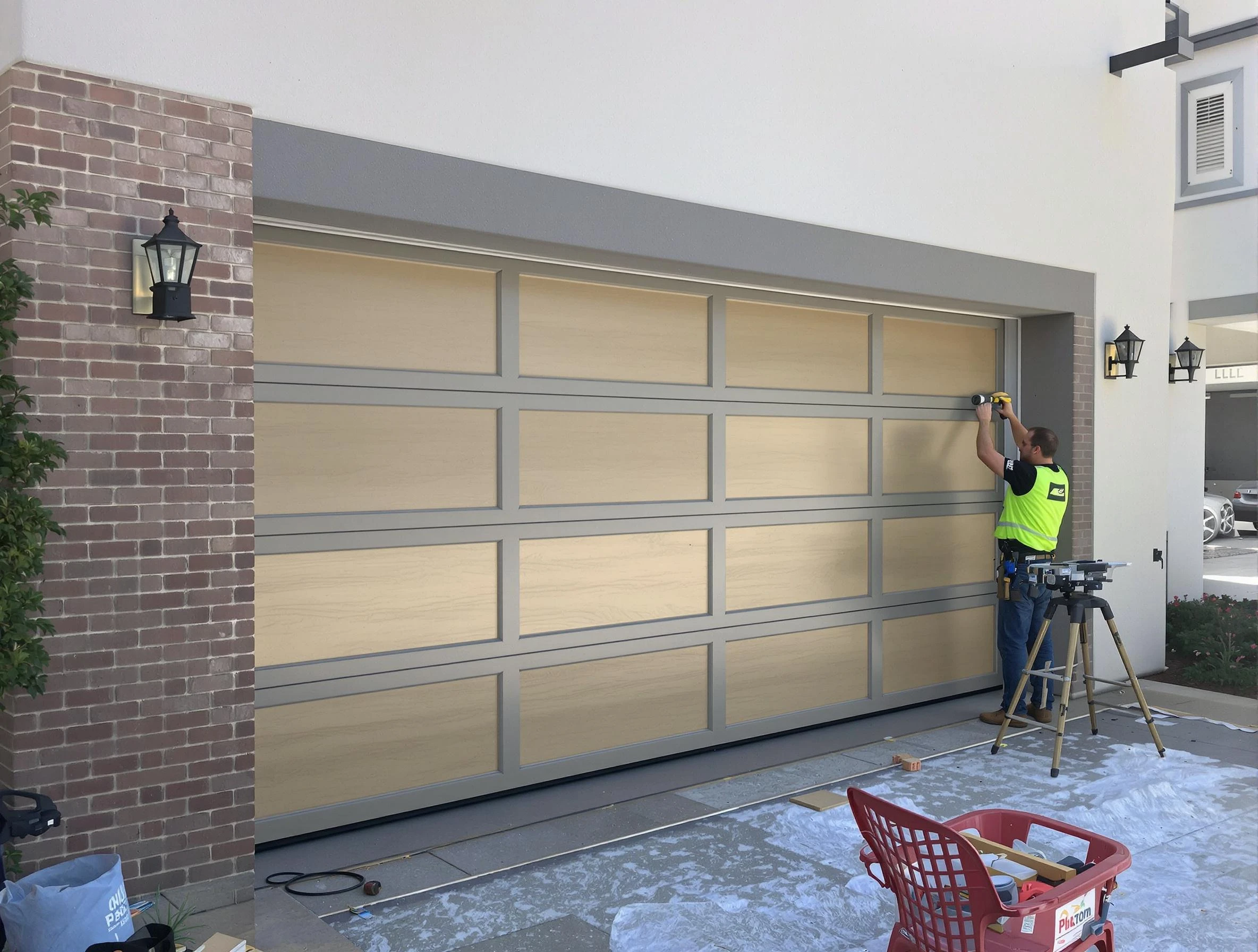 Garage door replacement service by Birmingham Garage Door Repair in Birmingham