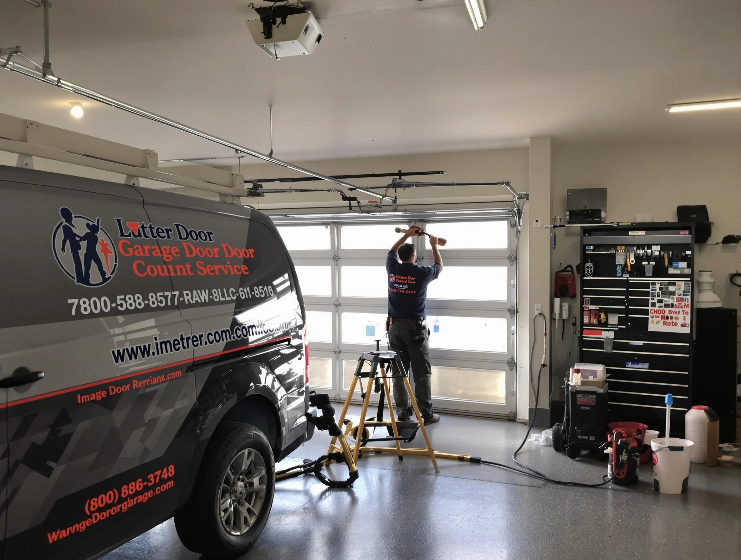 Birmingham Garage Door Repair rapid response team performing same-day repair in Birmingham